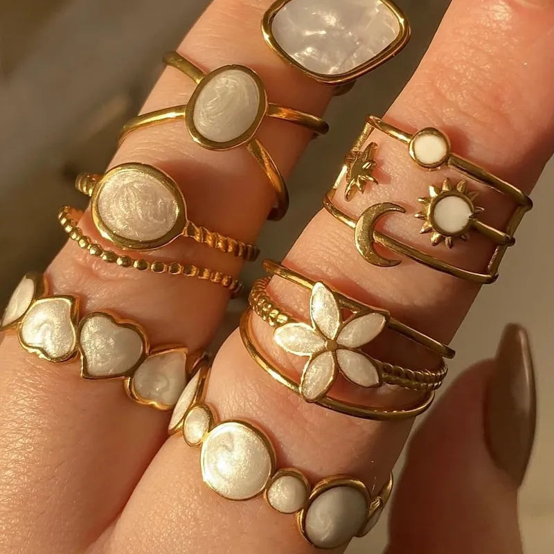 Anillo chapado 235