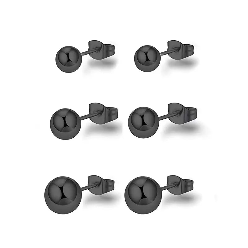 Pendiente plata 3-4-5mm