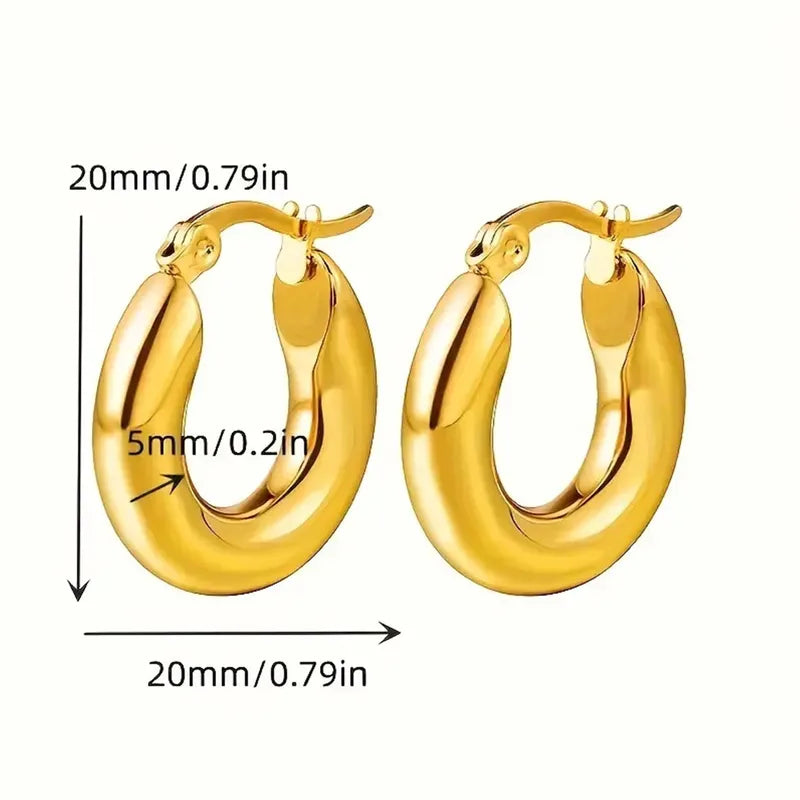 Aretes oro