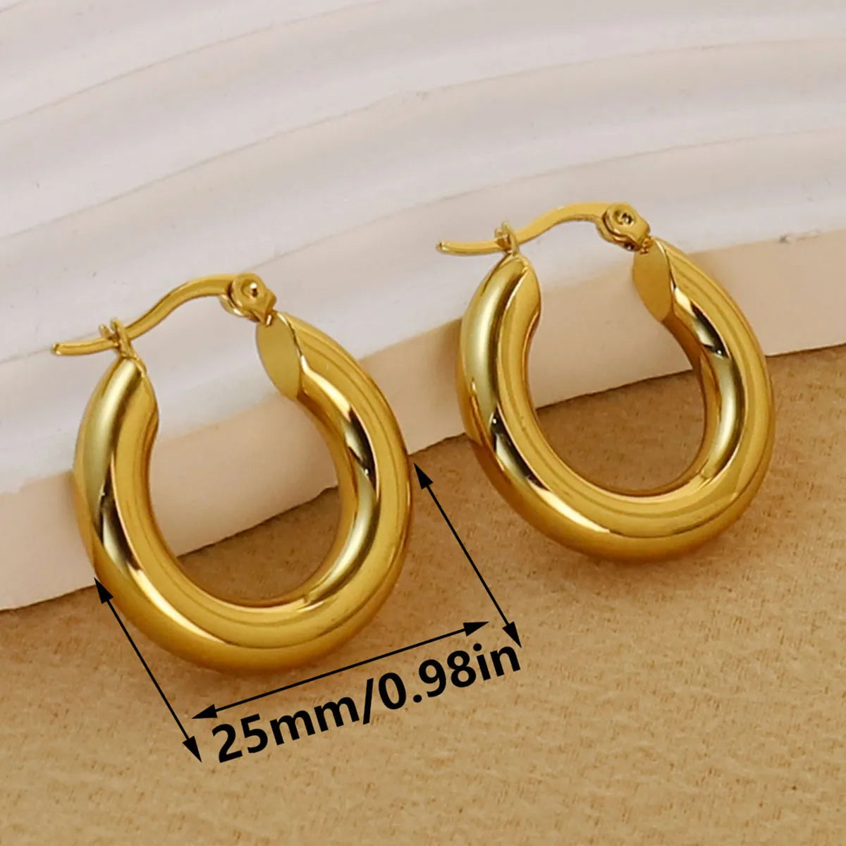 Aretes oro m