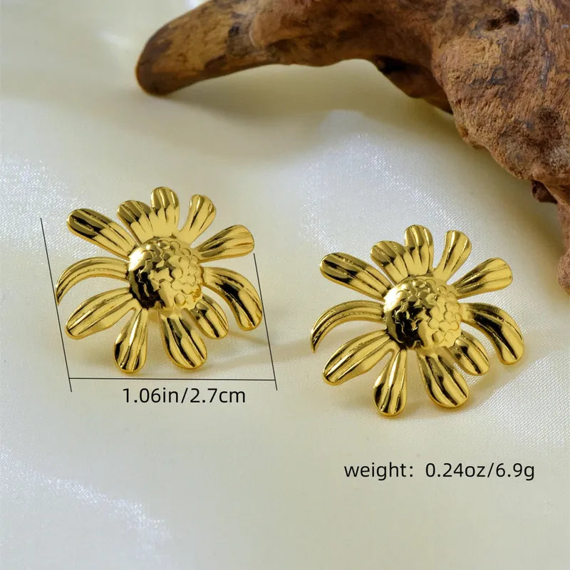 Pendiente melocotón corazón gota de agua