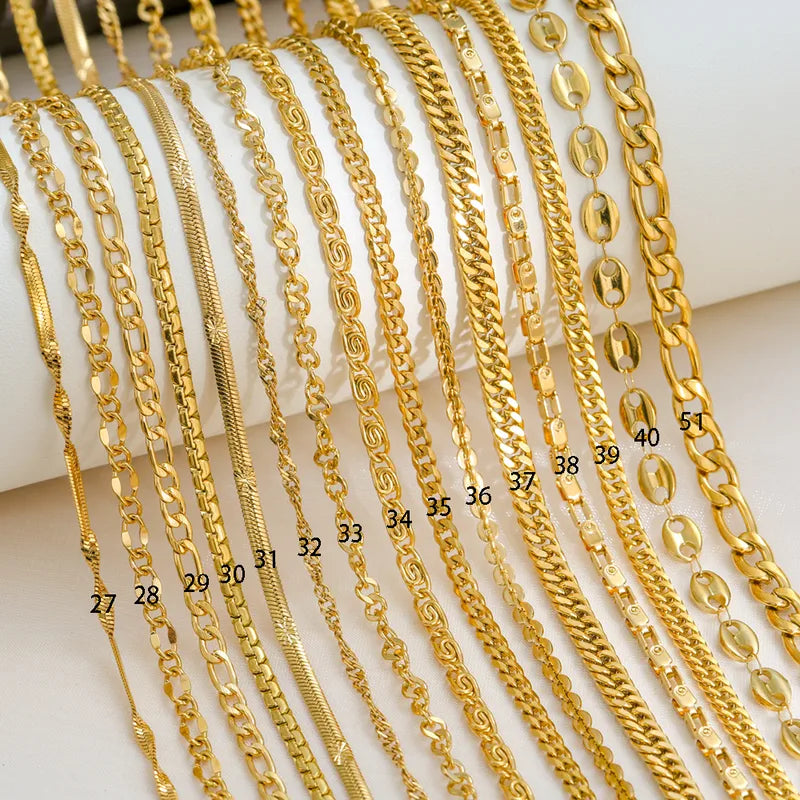 Collar eslabones cubanos 5