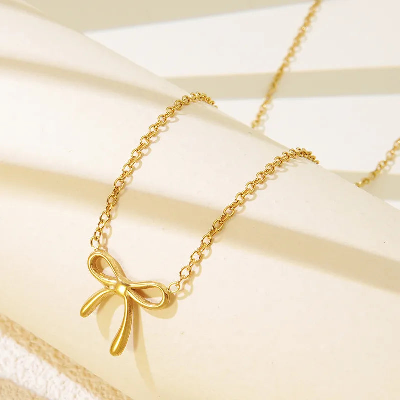 Collar cadena regular dorado