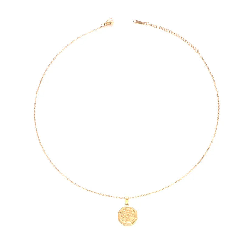 Collar colgante oro XL9-03